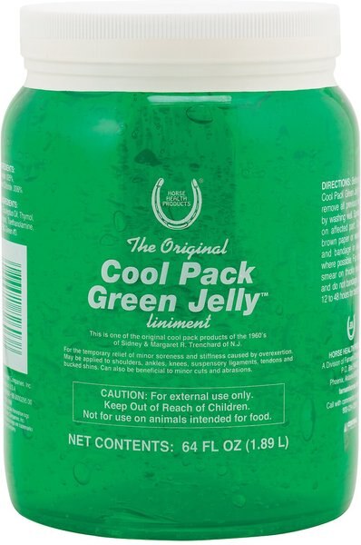 Farnam Cool Pack Green Jelly Sore Muscle and Joint Pain Relief Horse Liniment