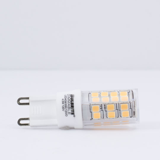 Bulbrite Led T4 Bi Pin (G9) 4.5W Dimmable Light Bu...