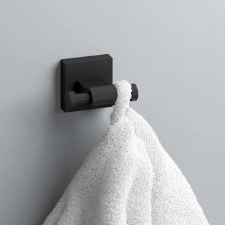 Franklin Brass Maxted Towel Hook in Matte Black MAX35-MB-R