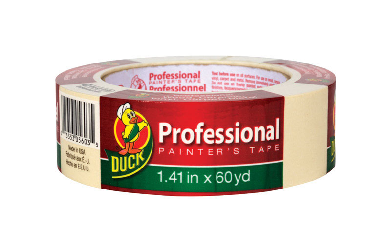 Duck 1.41 in. W X 60 yd L Beige Medium Strength Painter-u0027s Tape 1 pk