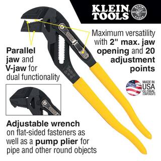 Klein Tools 10 in. Plier Wrench D53010SEN