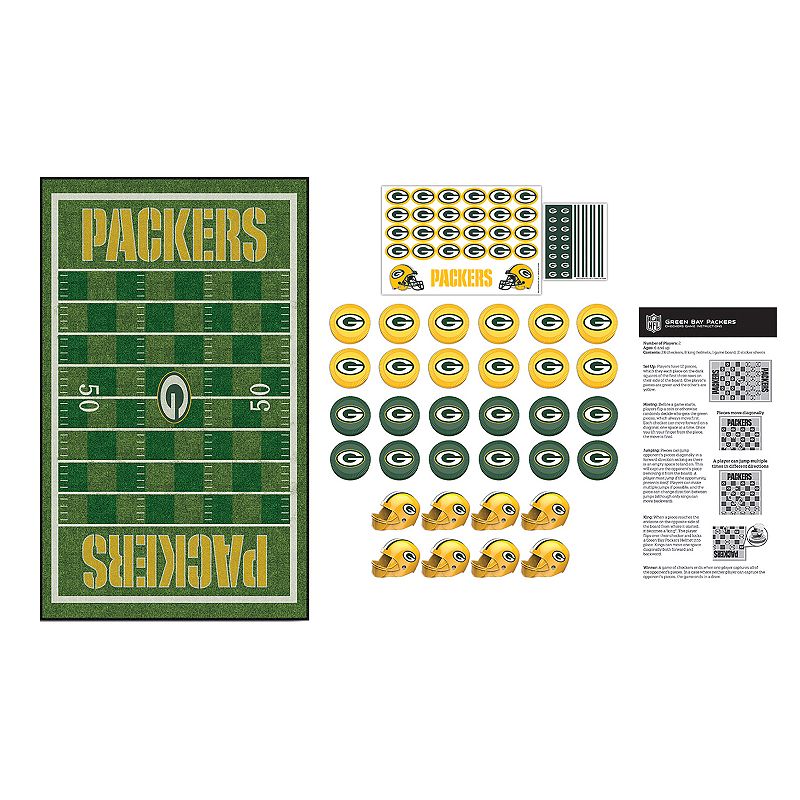 NFL Green Bay Packers Checkers