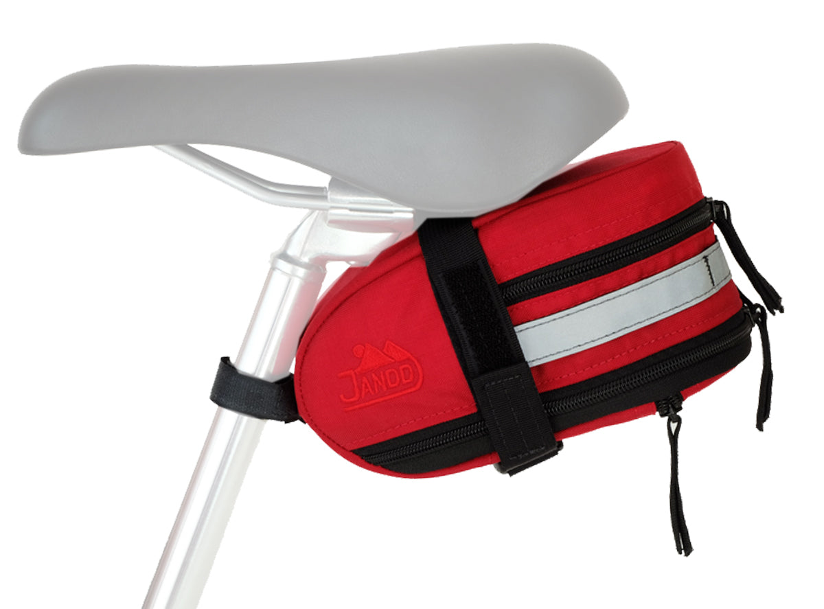 Jandd Mountaineering Mountain Wedge Expandable Saddle Bag - Red