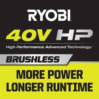 RYOBI 40V HP Brushless Cordless Edger (Tool Only) with Extra Edger Blade RY40706BTL-AC