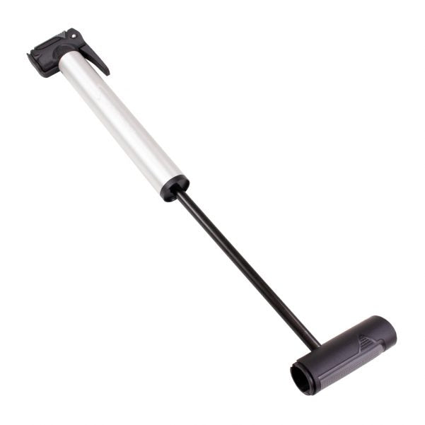Serfas Big Stick Dual Head Mini Pump - Silver-Black
