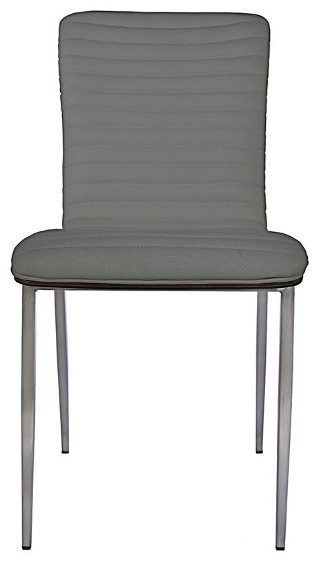 Fernanada Dining Chair Grey   Contemporary   Dining Chairs   by BisonOffice  Houzz