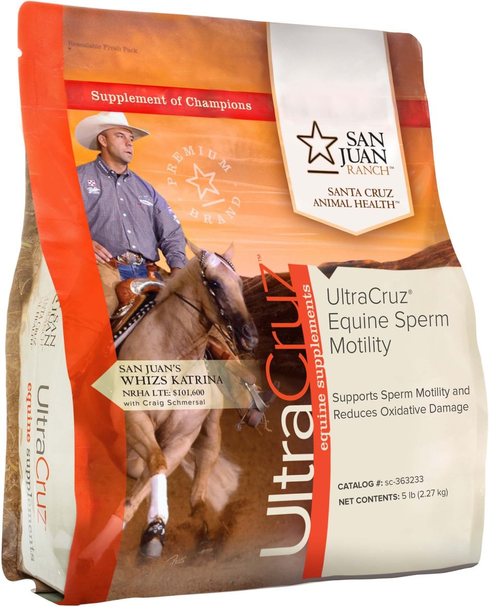 UltraCruz Sperm Motility Pellets Horse Supplement