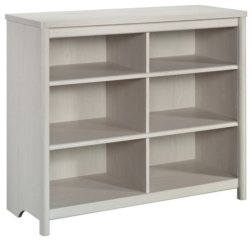 Sauder Dover Edge Engineered Wood Storage Organizer in Glacier Oak   Transitional   Bookcases   by Homesquare  Houzz