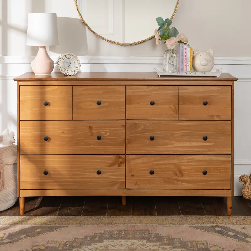 Spencer Classic Caramel Dresser - Walker Edison