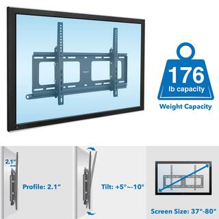 mount-it! Weatherproof Outdoor TV Wall Mount For 37 in. to 80 in. Screen Sizes MI-383