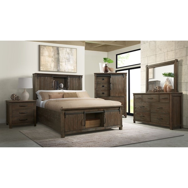 Picket House Furnishings Jack Platform Storage 4PC Bedroom Set - - 31118632