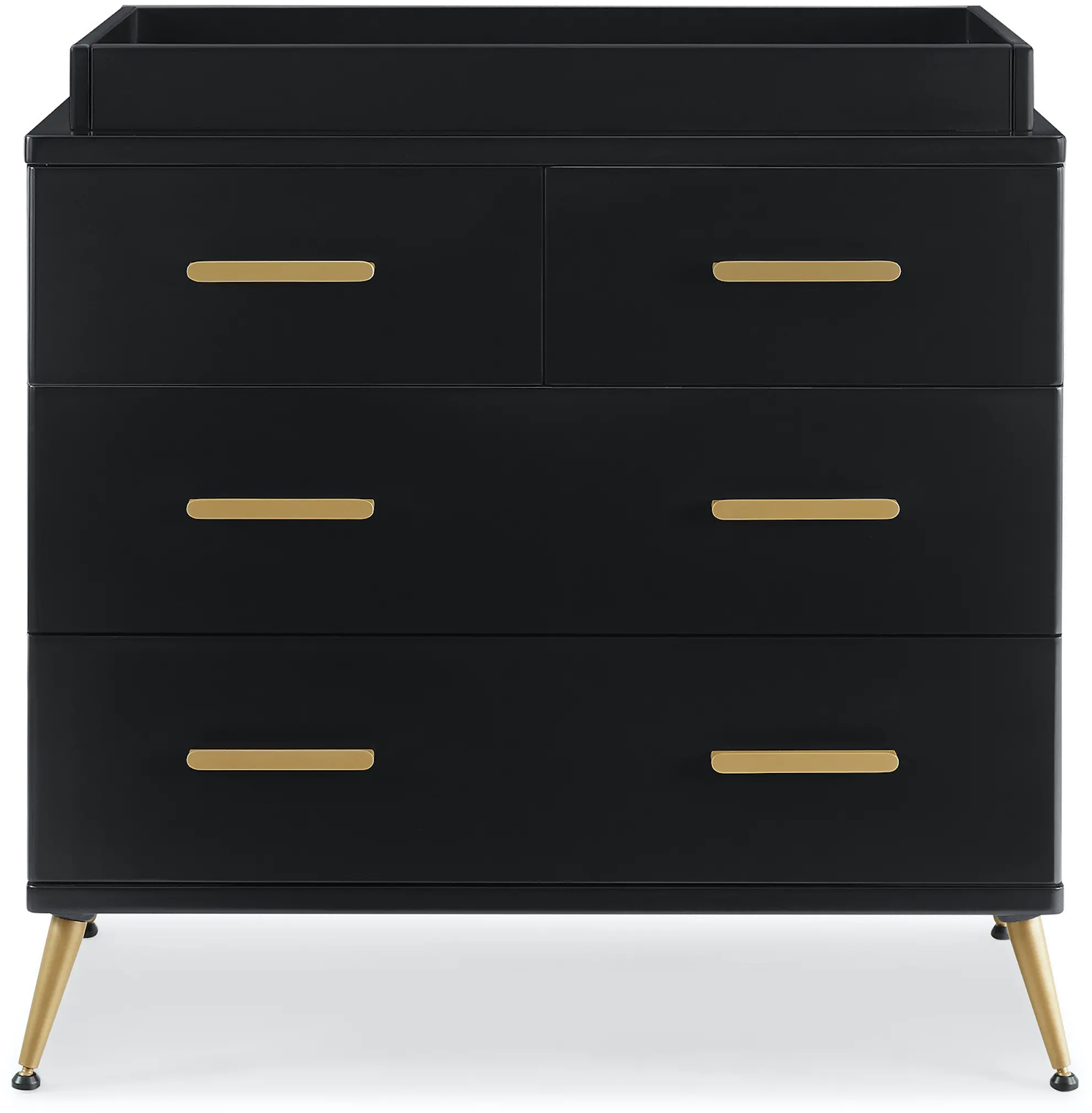 Sloane Black Dresser with Changing Top