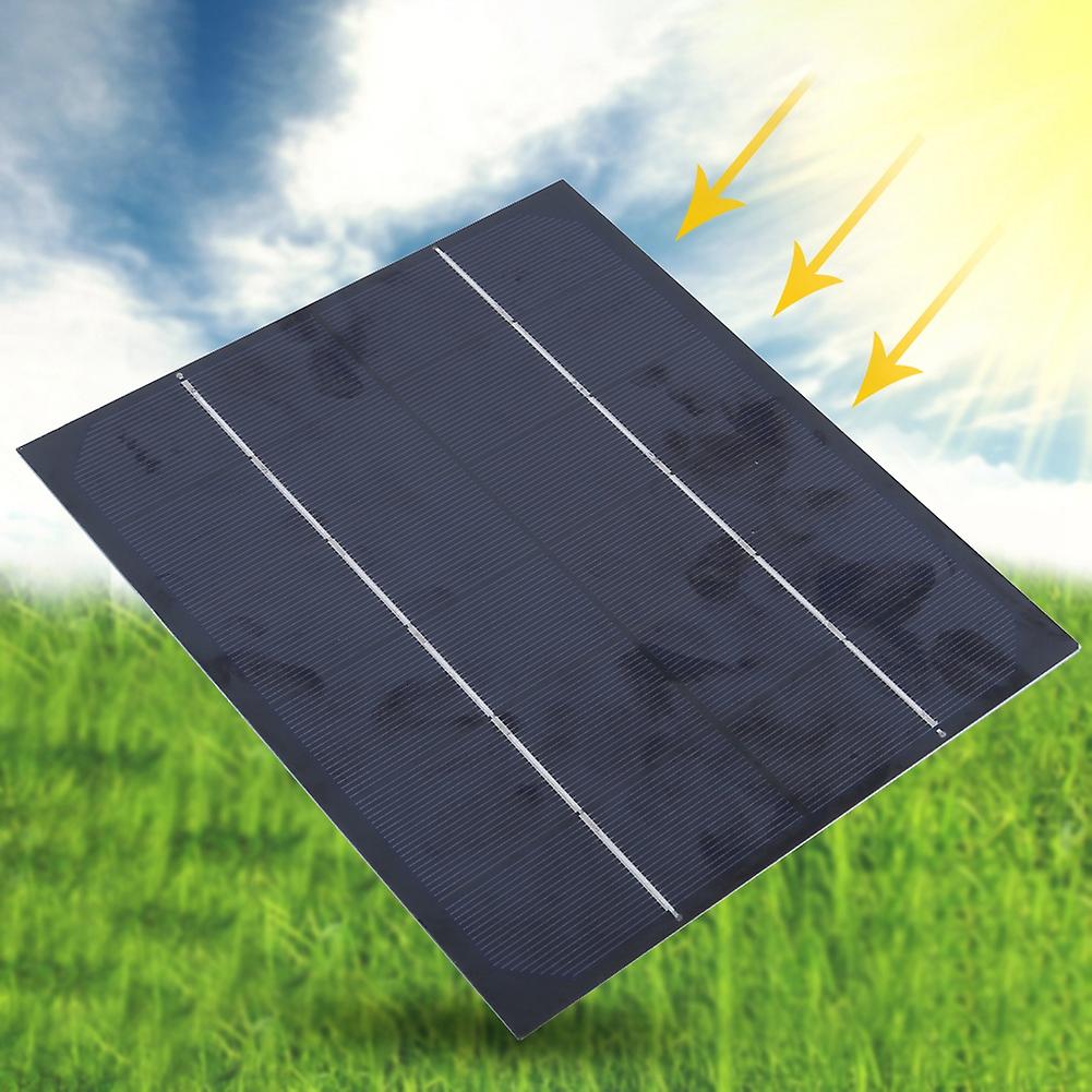 6w 6v Monocrystalline Silicon Solar Panel Outdoor For Diy Battery Charger Power Supply