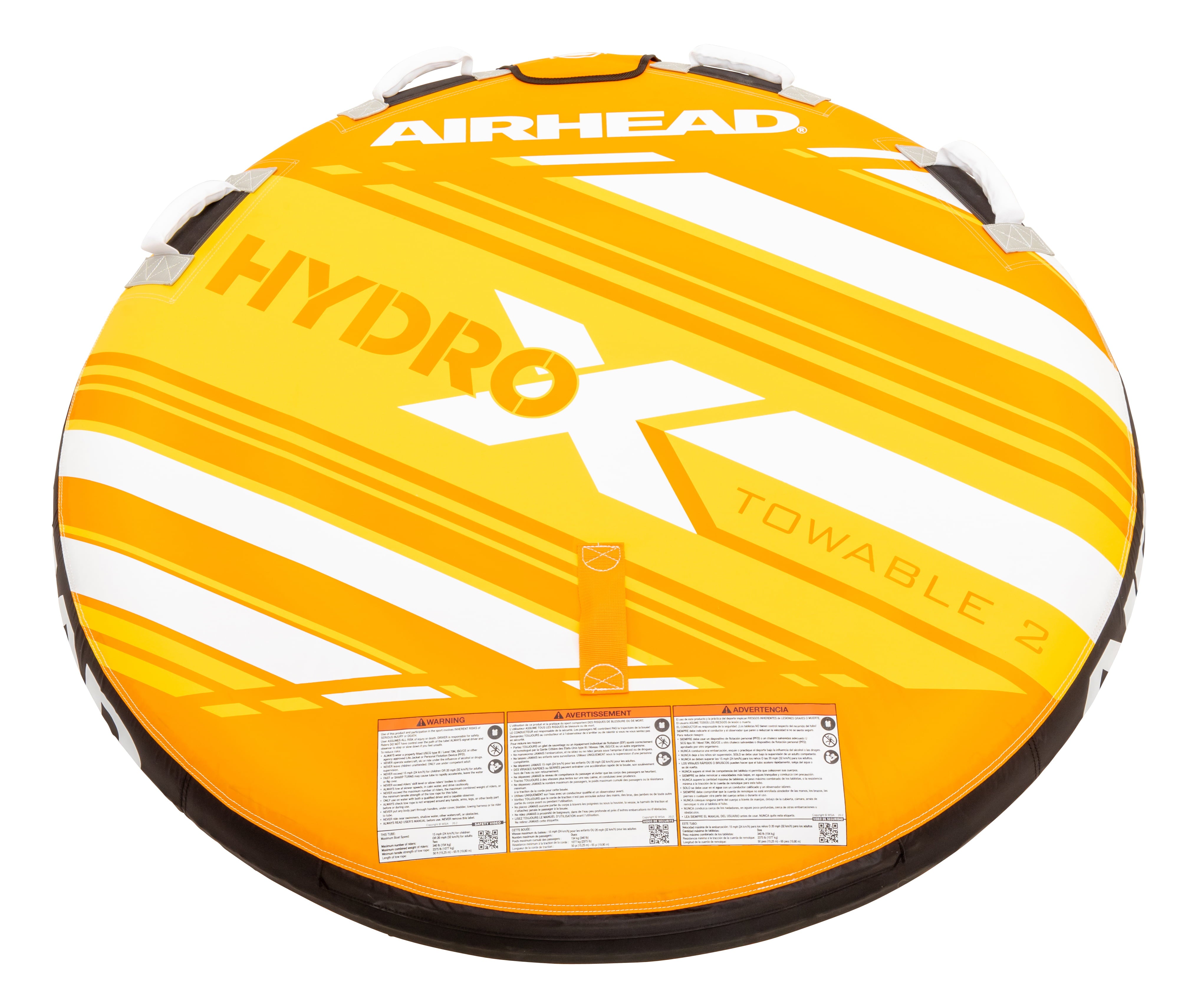 Hydro X 2 Person Orange Towable Tube