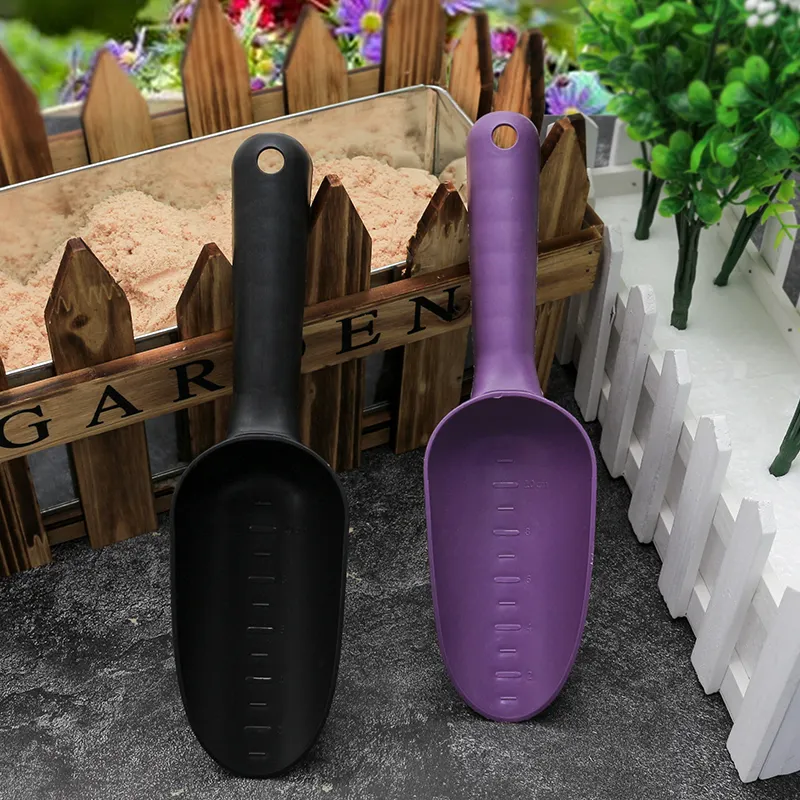 Hot Seller Home Garden Plastic Hand Scoop Shovel Trowels With Marks For Indoor Outdoor Panting