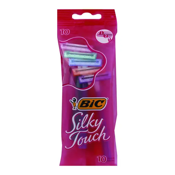 BIC 10-Pack Silky Touch Disposable Razor