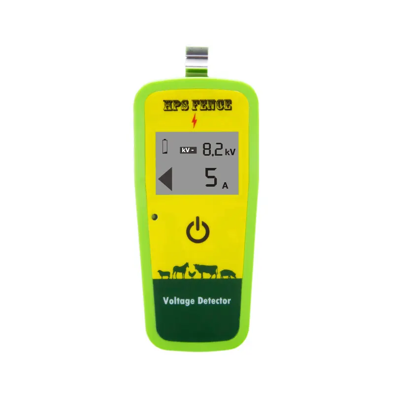 Portable easily assembled smart Electric fencing testing digital tester with LCD display