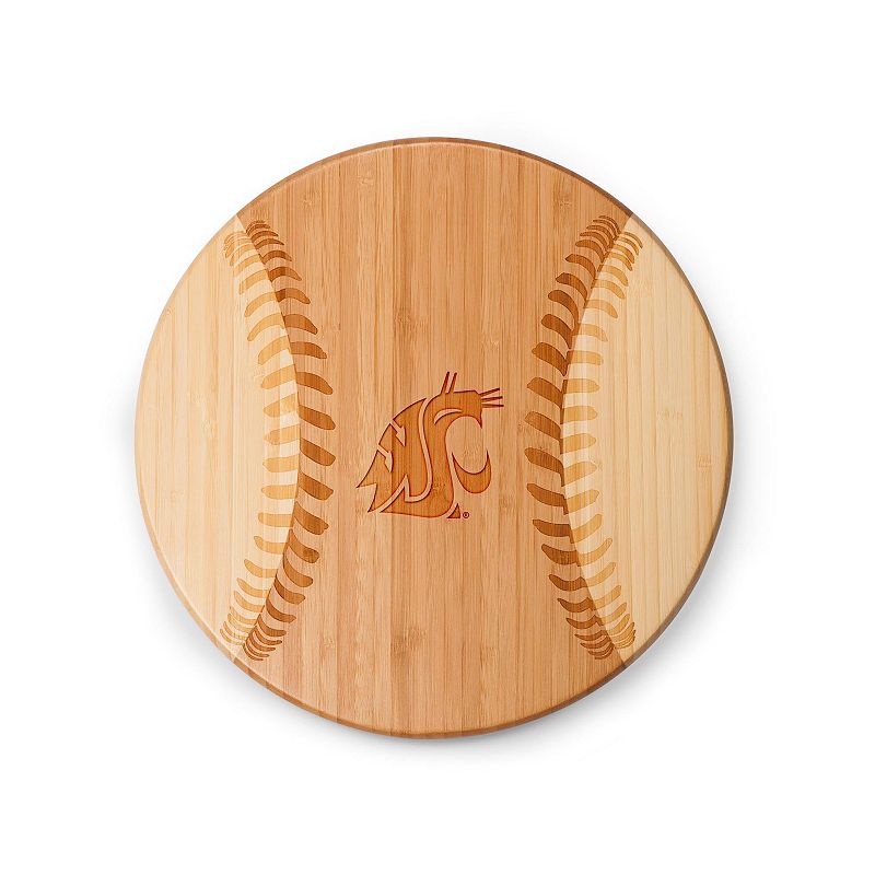 Picnic Time Washington State Cougars Home Run! Baseball Cutting Board and Serving Tray