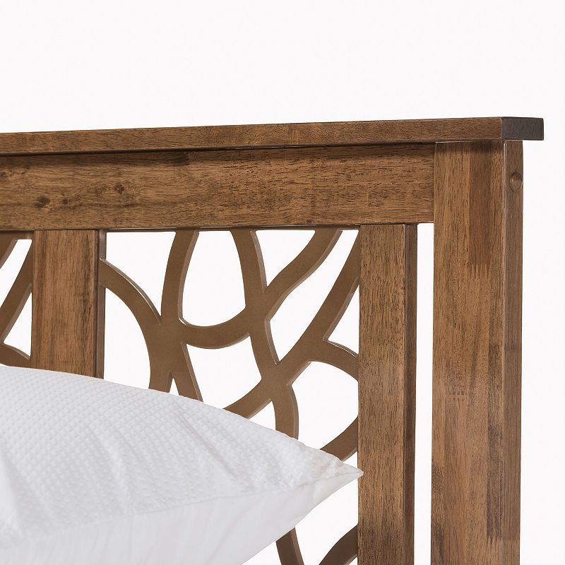 Baxton Studio Trina Tree Branch Platform Bed