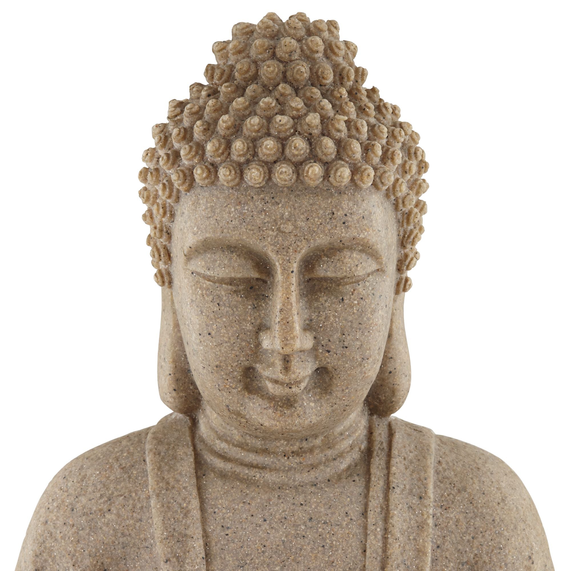 John Timberland Buddha Zen Outdoor Water Fountain with Light LED 22