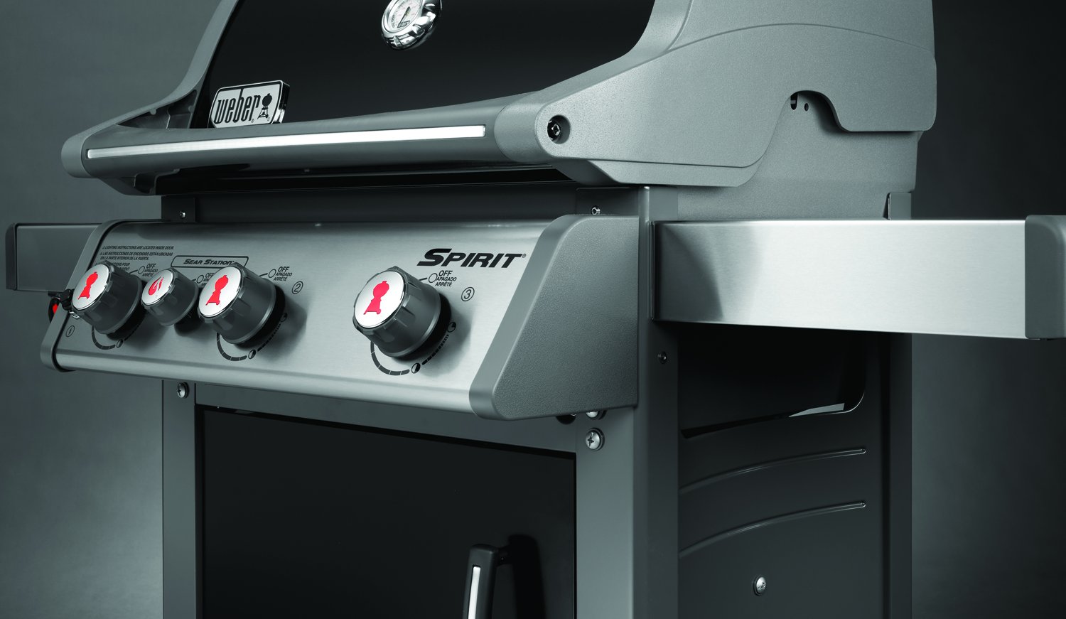 Weber Spirit E-330 Black Liquid Propane Gas Grill