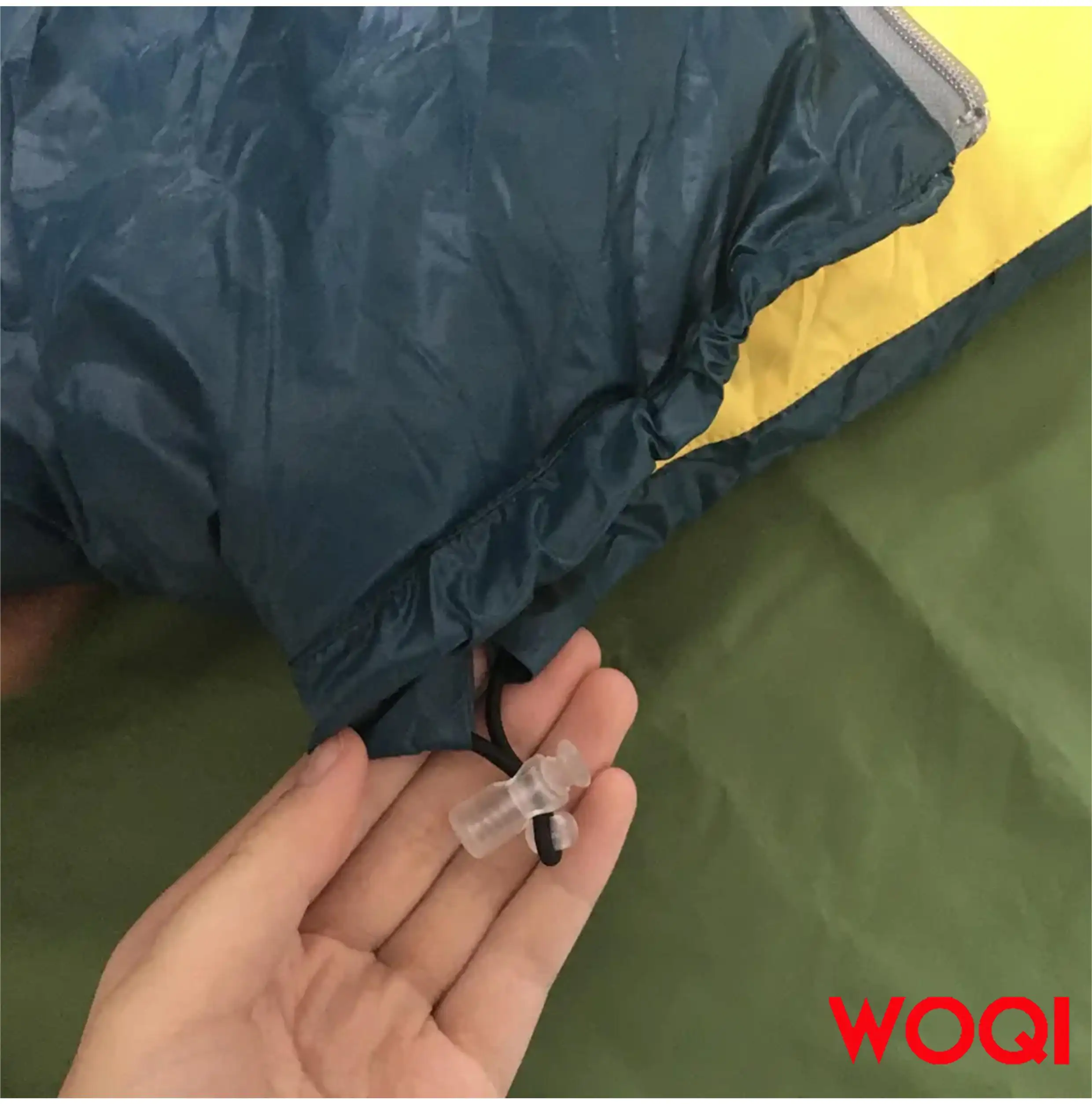 Woqi High Quality Warm Ultralight Waterproof Nylon 950 Goose Down Sleeping Bag For Camping Hiking