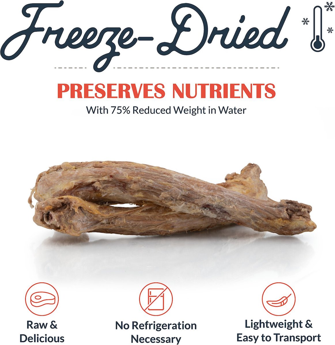 Flourish Turkey Necks Freeze-Dried Dog Treats