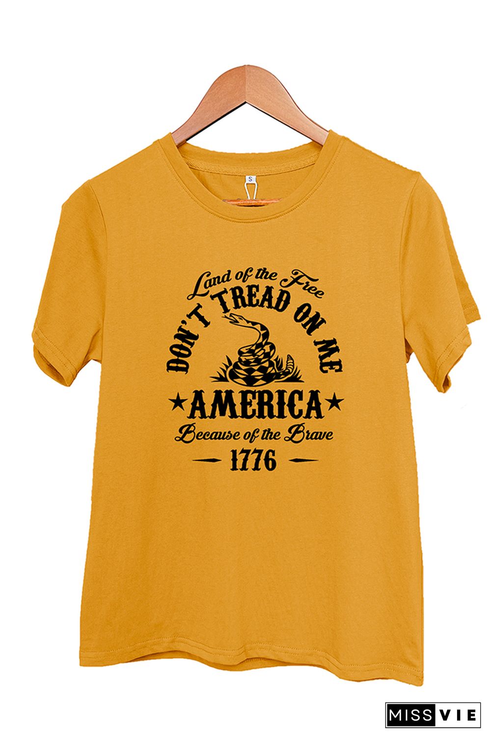 Dont' Tread On Me Graphic T-Shirt Wholesale