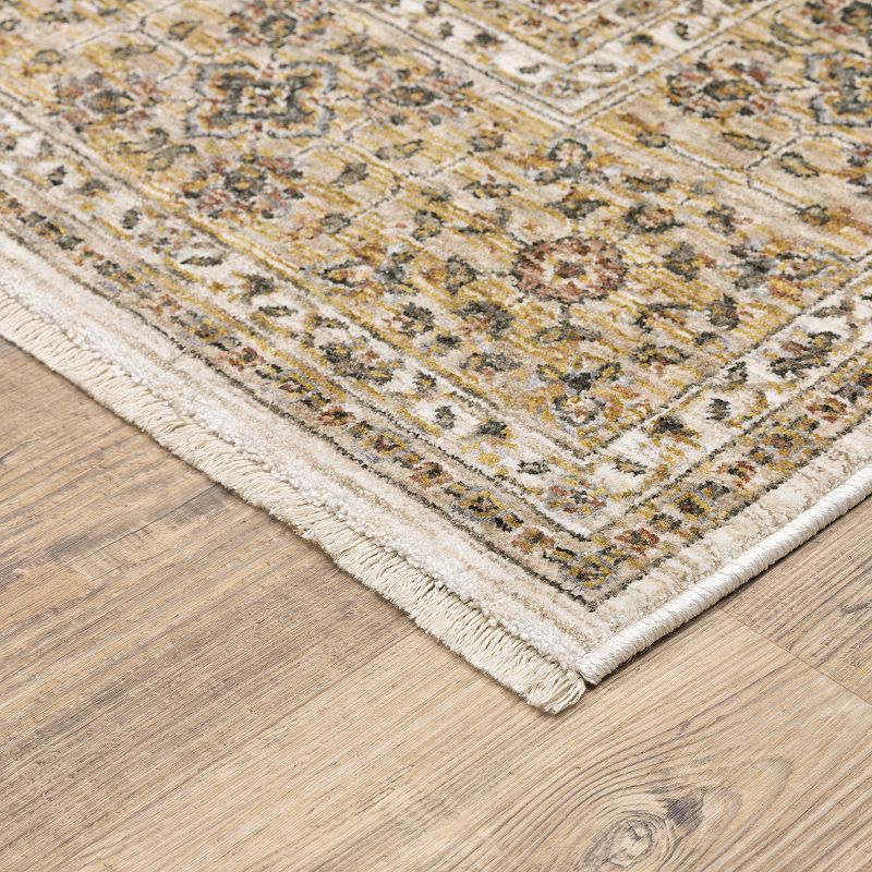 StyleHaven Mascotte Traditional Border Fringed Area Rug