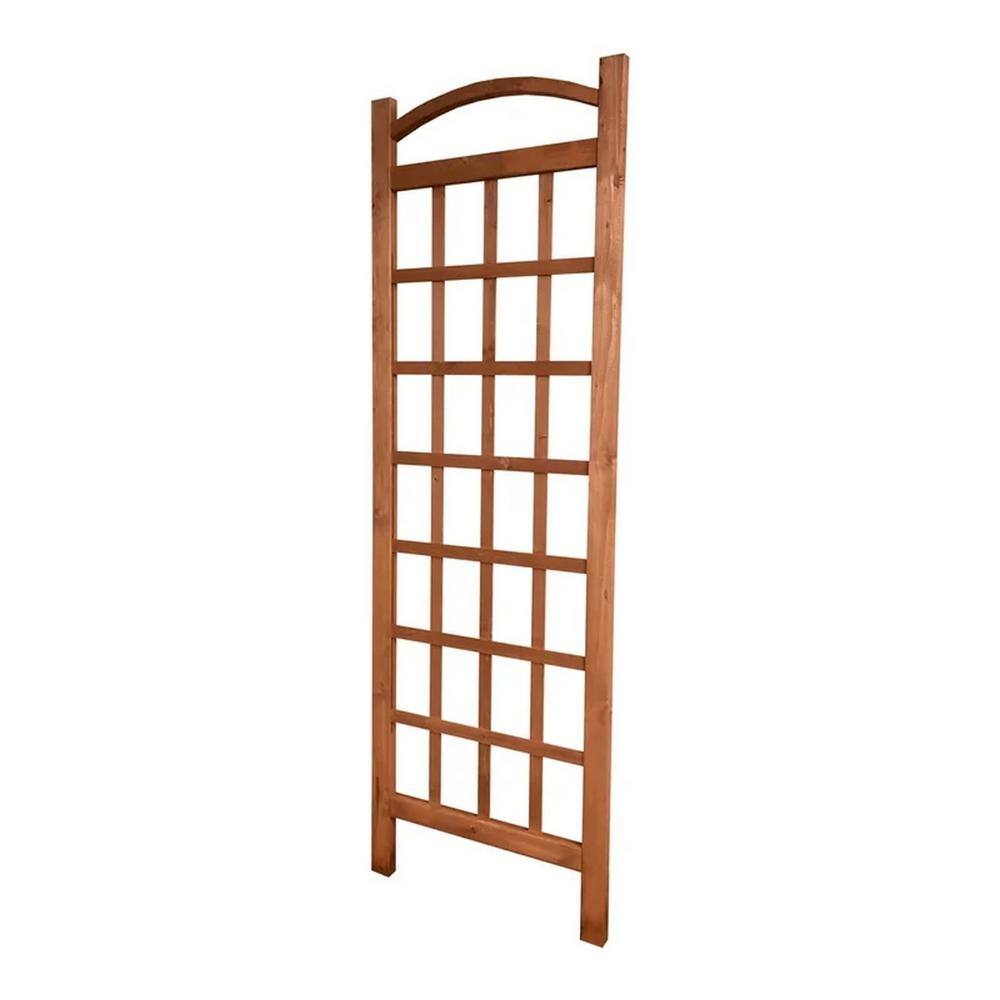 Ejoy 2 ft. W x 6 ft. H Solid Wood Trellis (Set of 2-Pieces) Trellis_GD2472_2pc