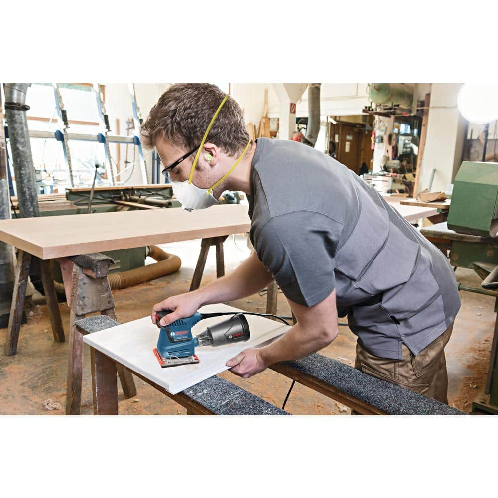 Bosch 2 Amp 1/4 in. Corded Sheet Orbital Finishing Sander GSS20-40