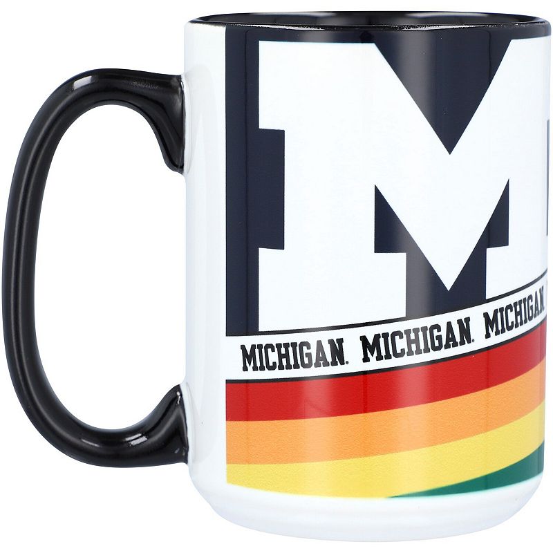 Michigan Wolverines 15oz. Pride Ceramic Mug