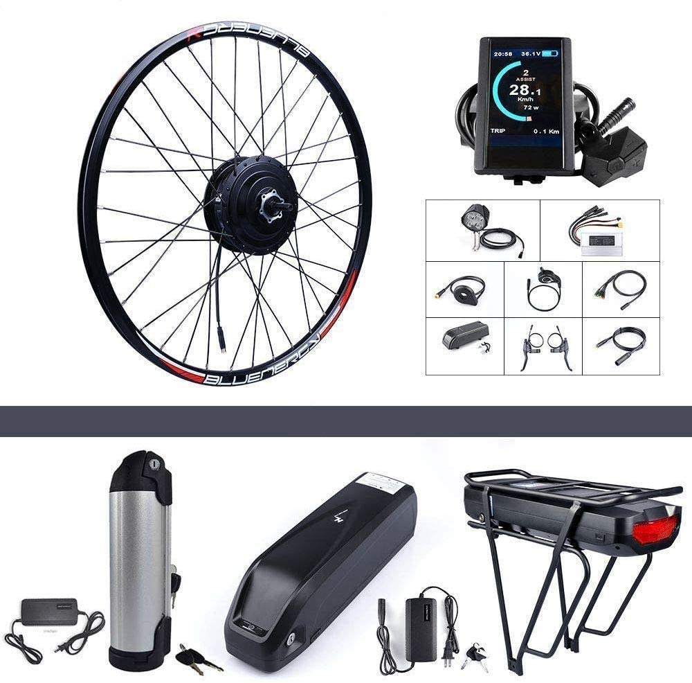 EU standard and high guaranteed 350w ebike cycling brushless hub motor conversion kit for India market