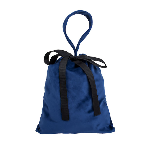 TOPTIE Cozy Velvet Drawstring Bag with Handle  8.5...