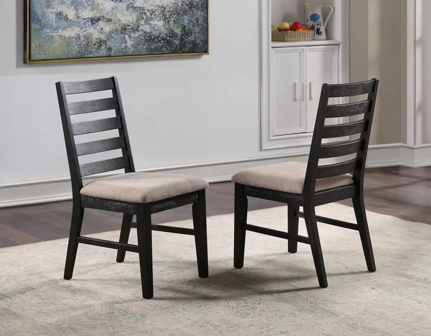 Harington Black Dining Room Chair