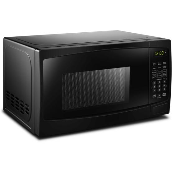 Danby 19-inch, 0.9 cu.ft. Countertop Microwave Oven with 6 Convenient Auto Cook Options DBMW0920BBB