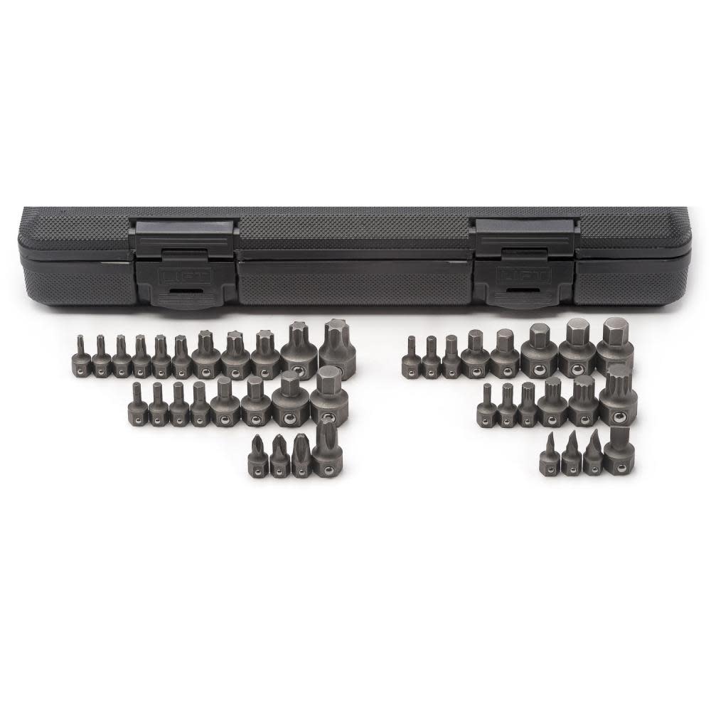 41 Piece Phillips®/Slotted/Torx®/Hex/Triple Square Insert Bit Set for 6 and 12 Point Wrenches ;