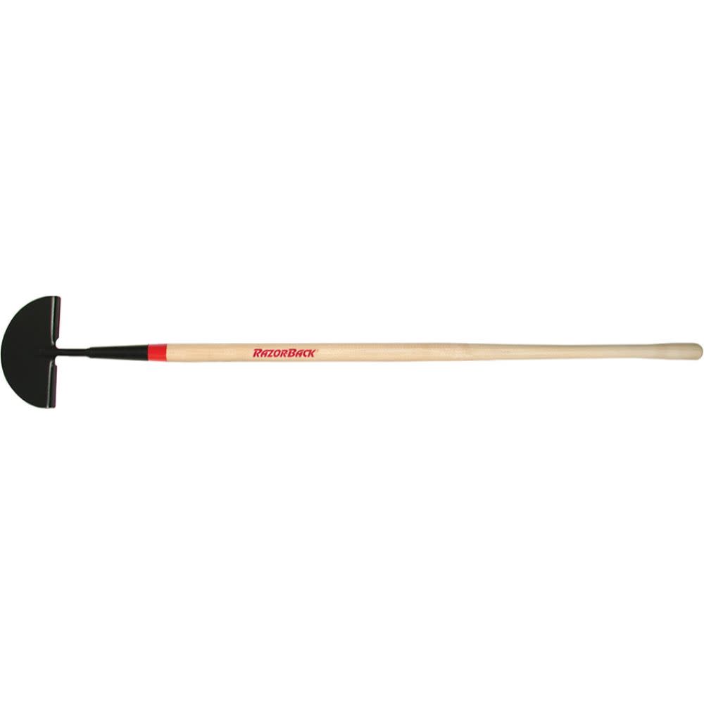 48 in. Half Moon Blade Turf Edger with Wood Handle