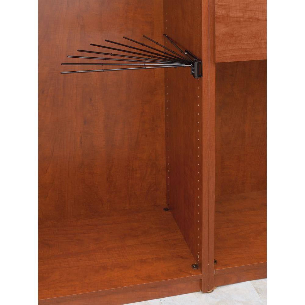 Rev-A-Shelf Bronze Steel Clothes Rack 16.13 in. W x 2.25 in. H CPRF-16ORB-52