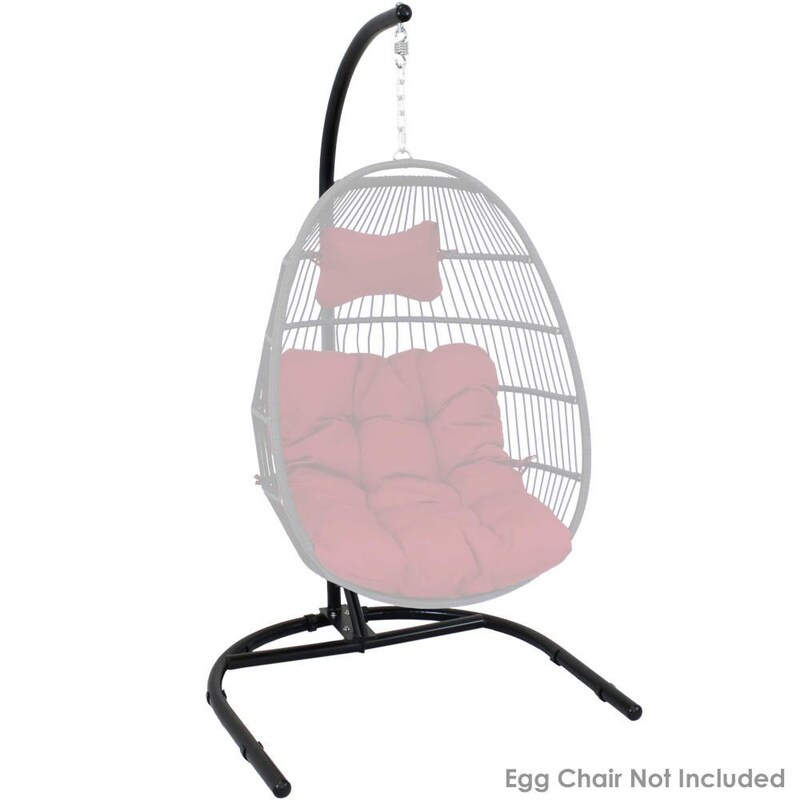 Ultimate Patio Steel U-Shape Hanging Chair Stand