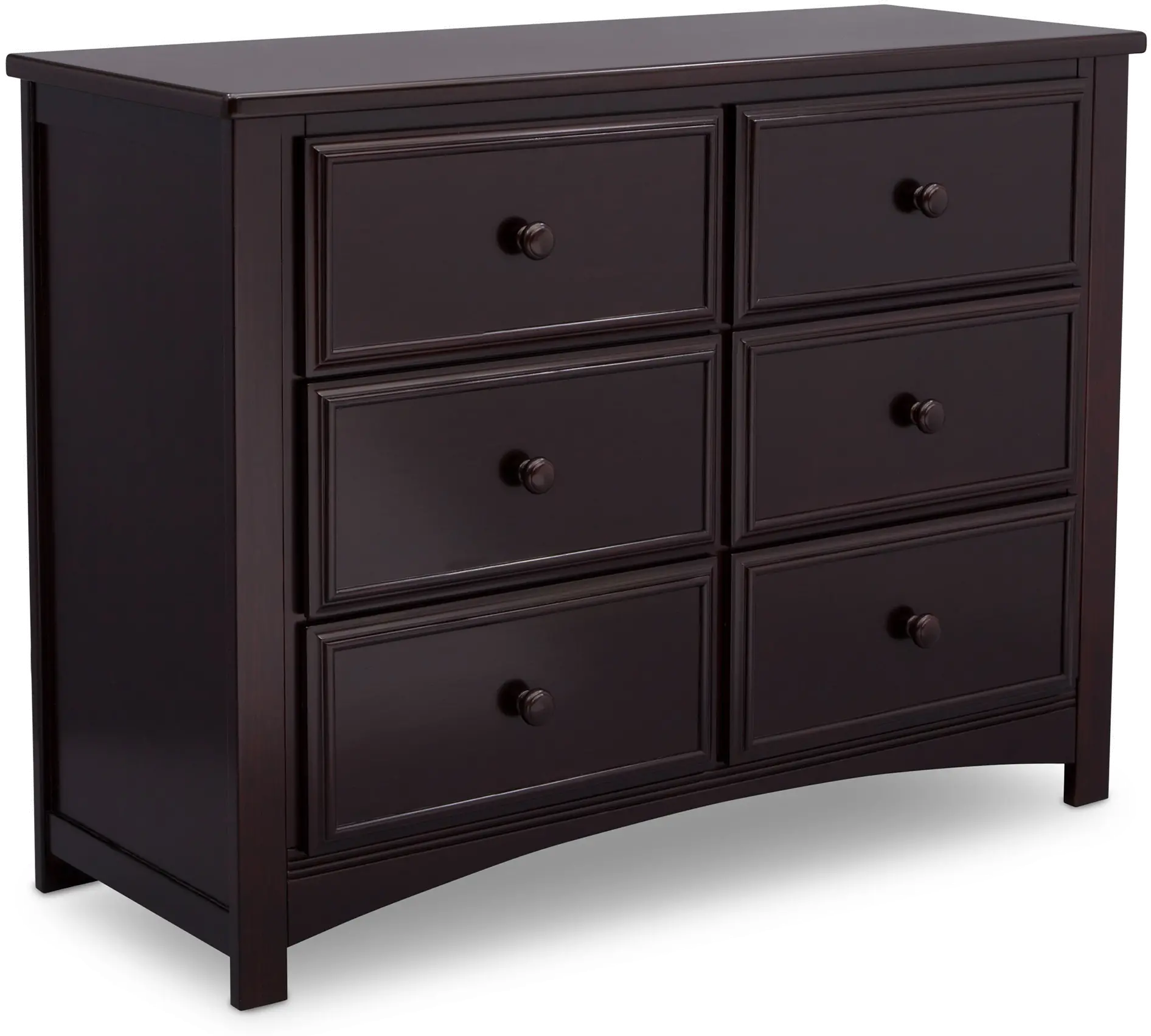 Universal Dark Brown 6-Drawer Dresser