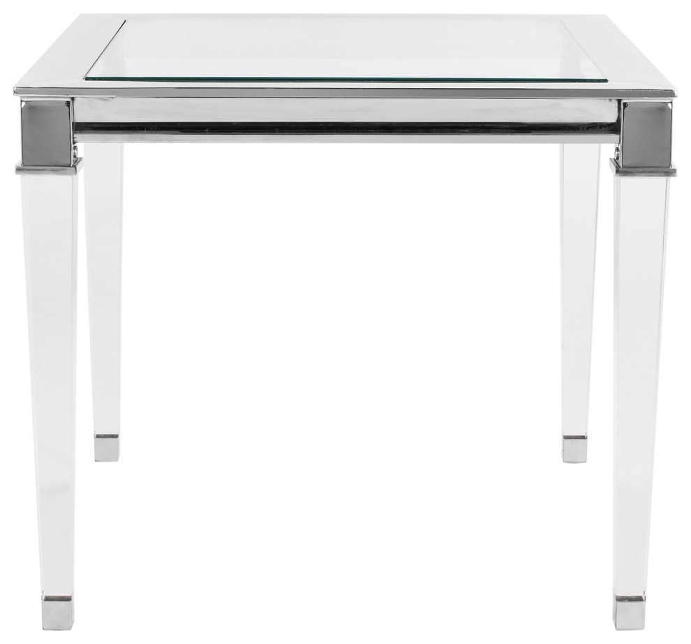 Charleston Acrylic End Table   Contemporary   Side Tables And End Tables   by Safavieh  Houzz