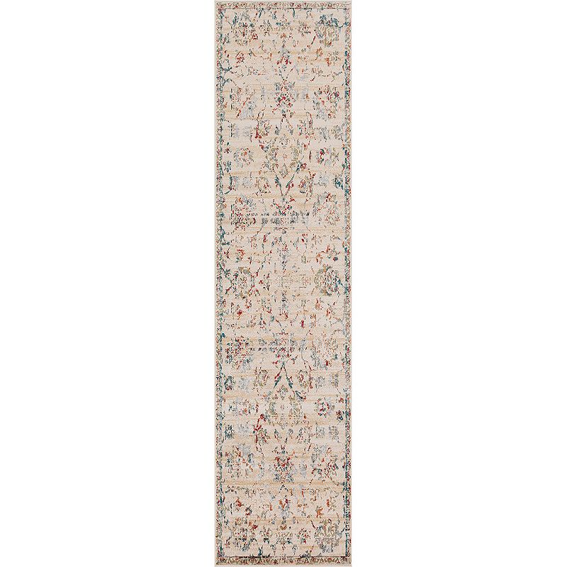 SUPERIOR Basilio Modern Farmhouse Medallion Indoor Area Rug