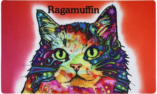 Drymate Dean Russo Ragamuffin Personalized Cat Placemat