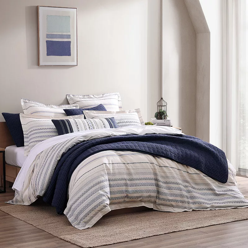 Levtex Home Preston Striped Geometric Duvet Cover Set with Shams