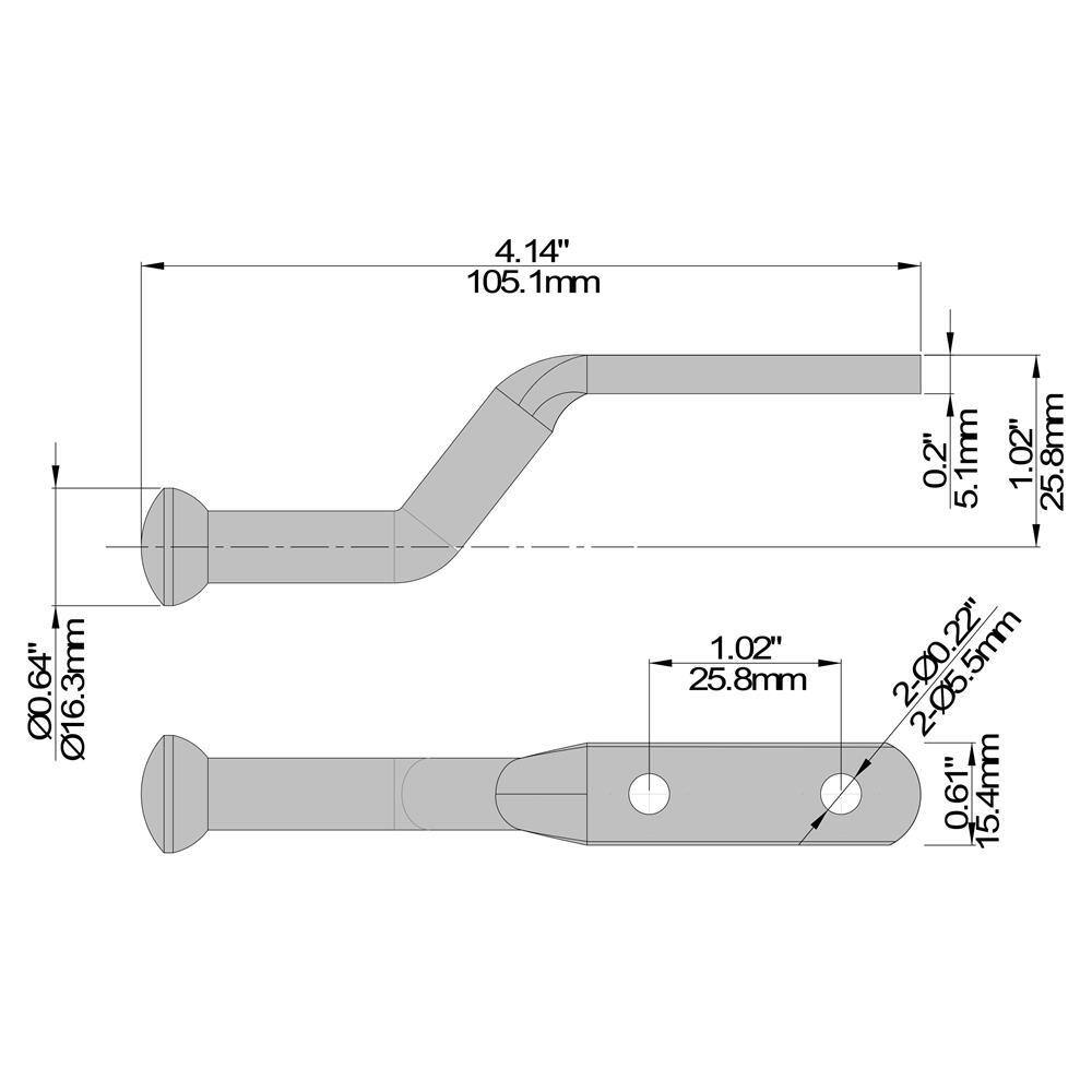 Everbilt Galvanized Gate Tee Hinge Latch and Pull Set 20827