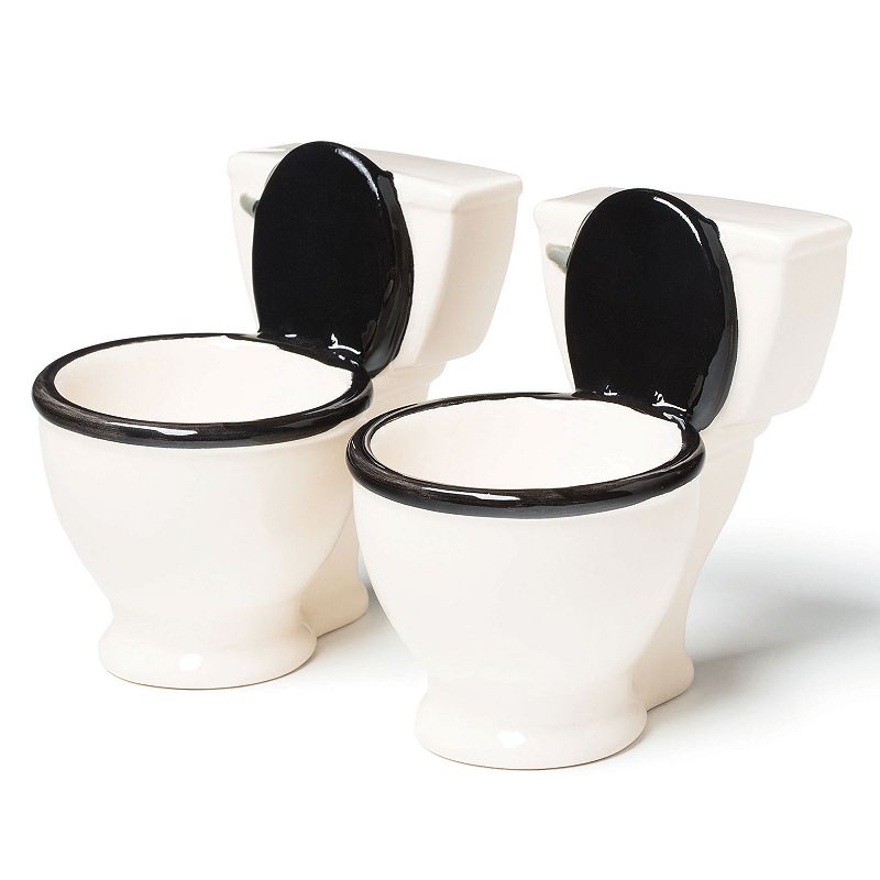 BigMouth Inc. Toilet Shot Glass Set