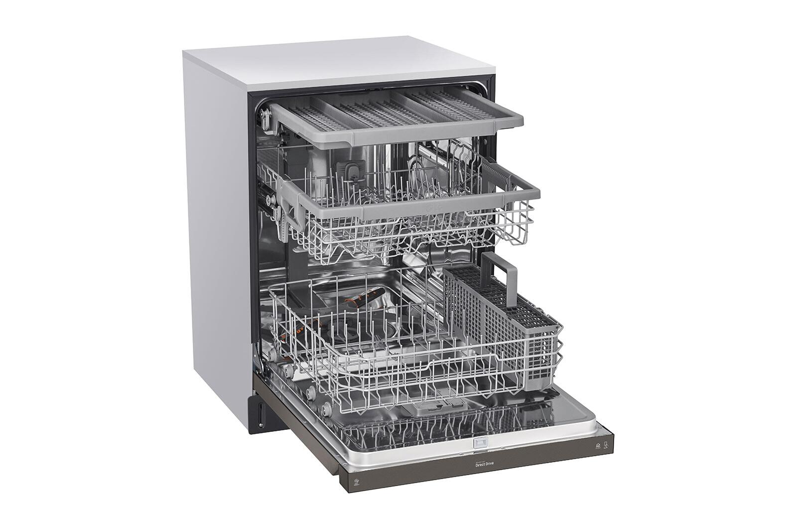 Lg LDFN4542D Front Control Dishwasher With Quadwash™ And 3Rd Rack