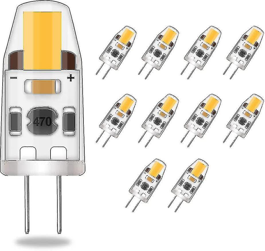 10pc Led G4 Dimmable Bulbs Warm Saving