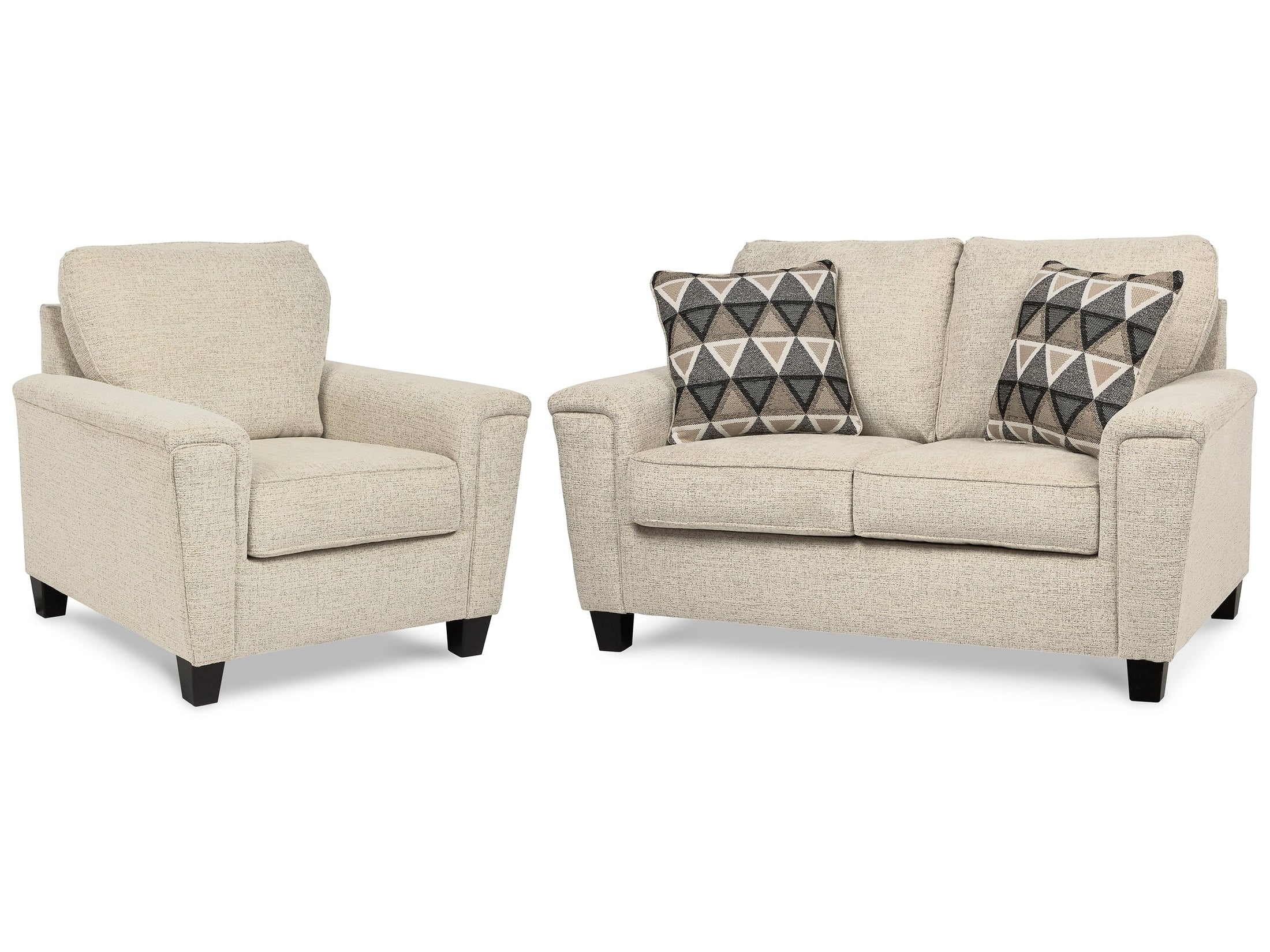 (Online Special Price) Abinger Natural Loveseat and Chair